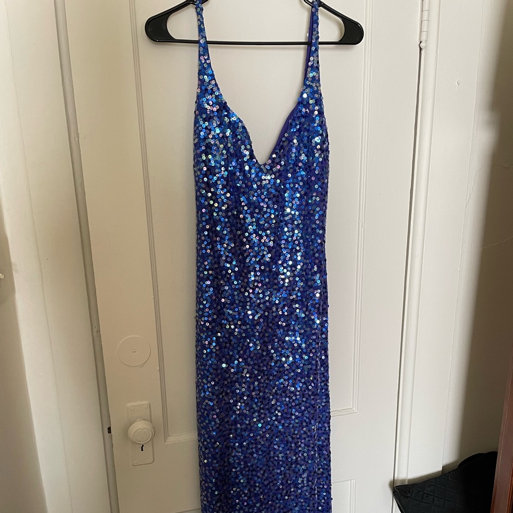 Blue Sequence dress! OBO